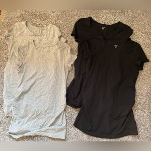 Lot of 4 Gap Maternity Tshirts EUC